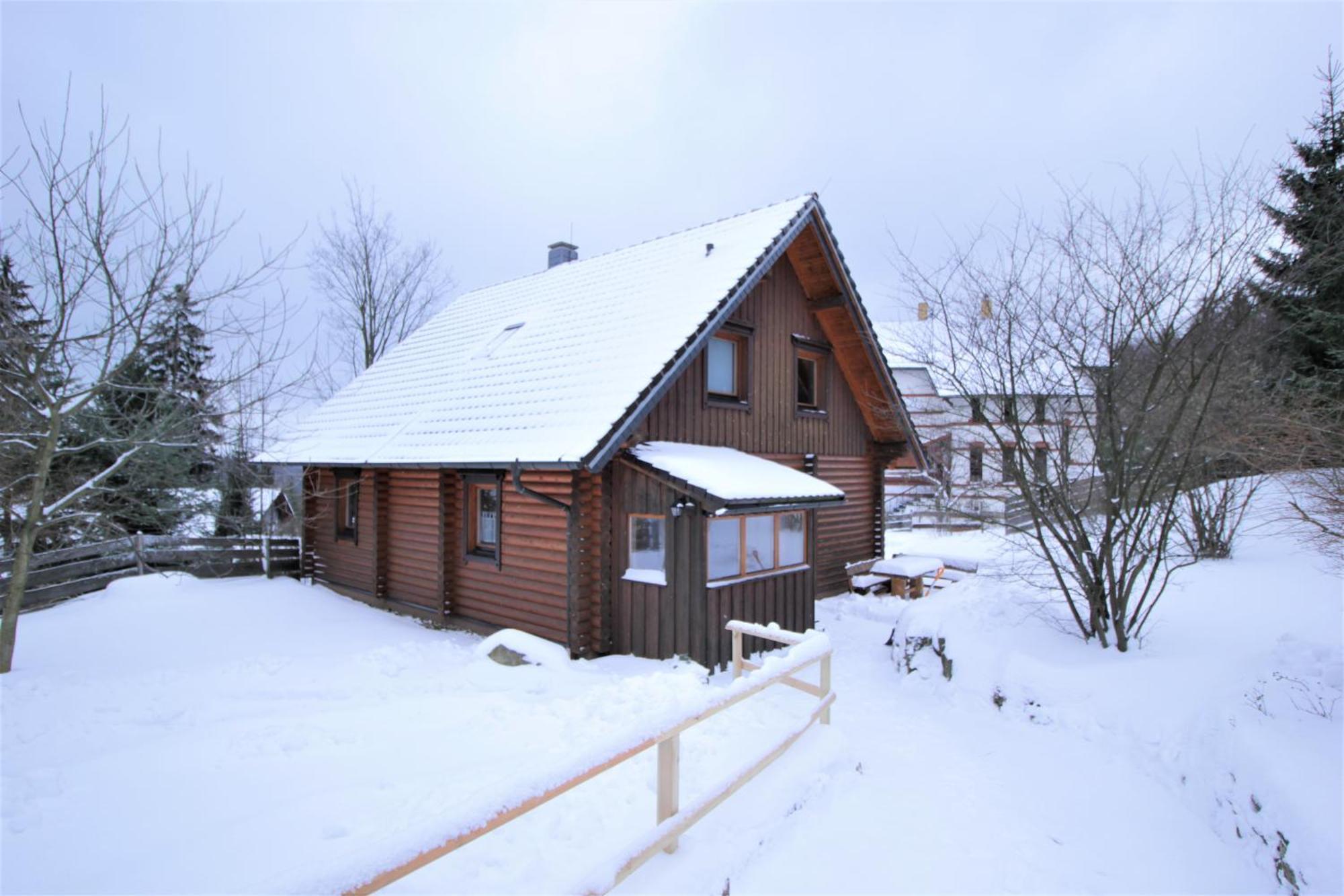 Oybiner Blockhaus und Ferienwohnungen Hain  Exterior foto