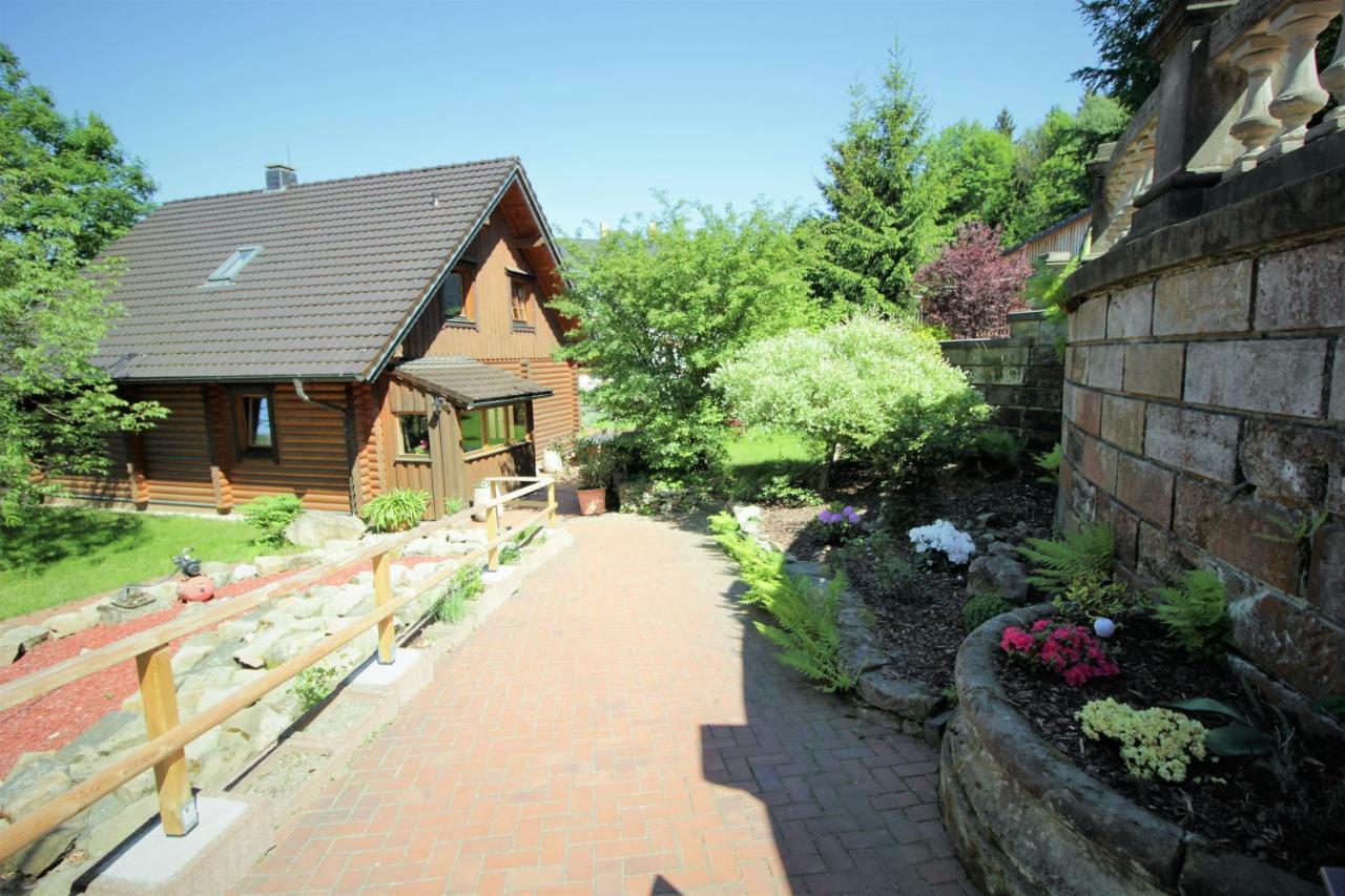 Oybiner Blockhaus und Ferienwohnungen Hain  Exterior foto